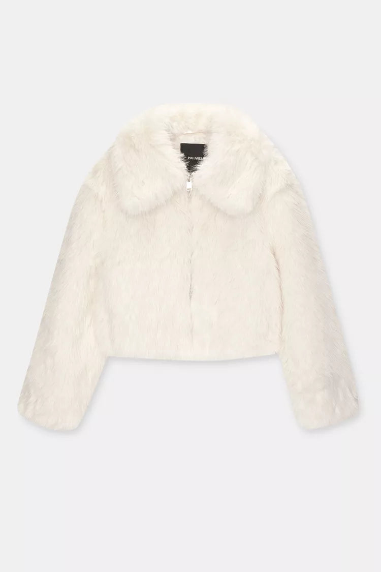 Collared Fur Jacket