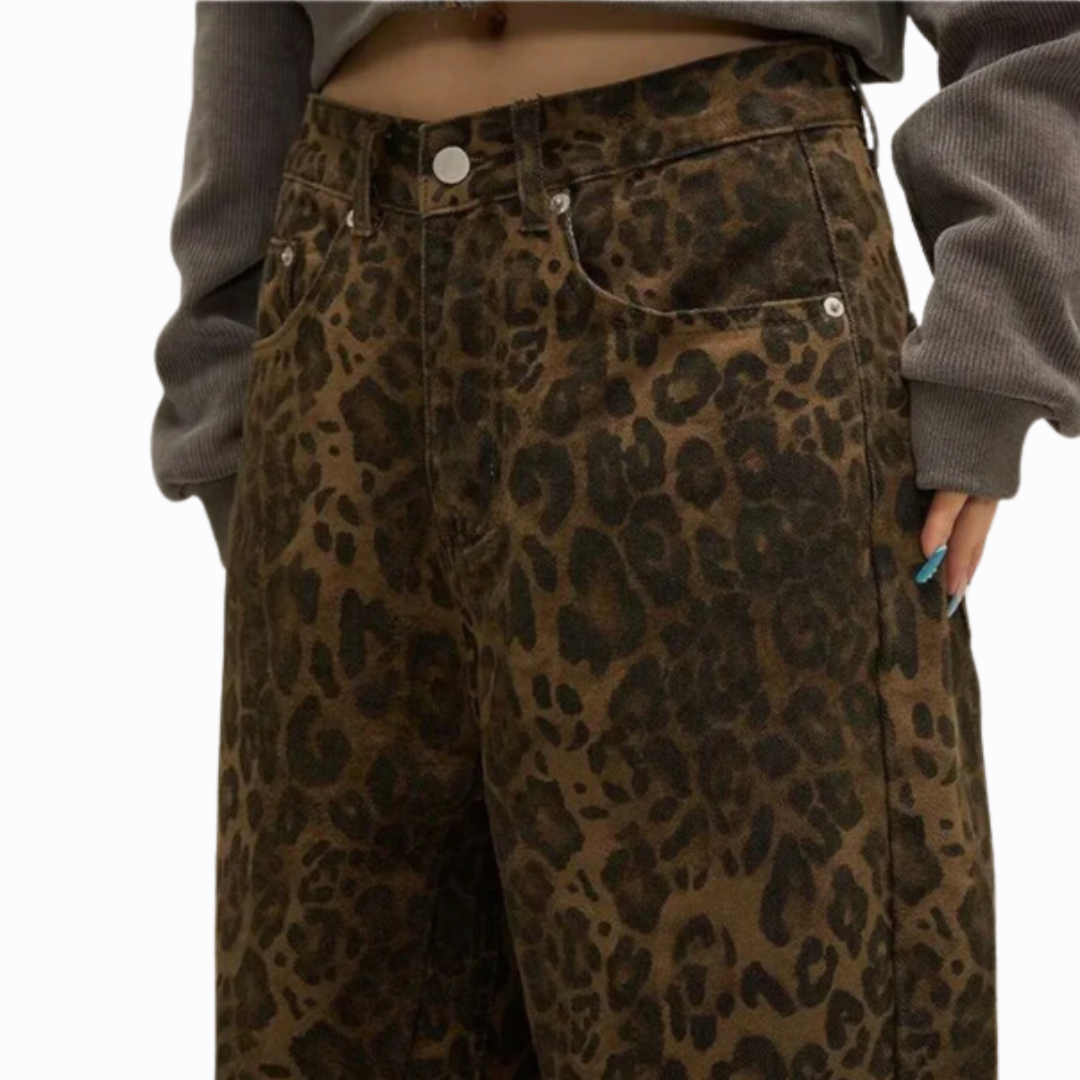 Leopard Jeans